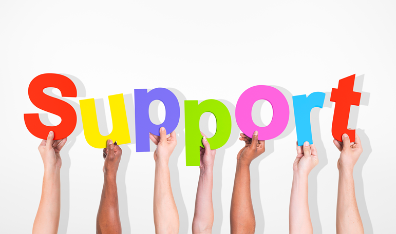 support for people
